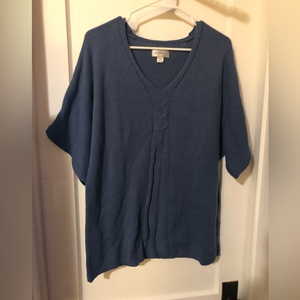 Avenue knitted sweater, wide sleeves‎